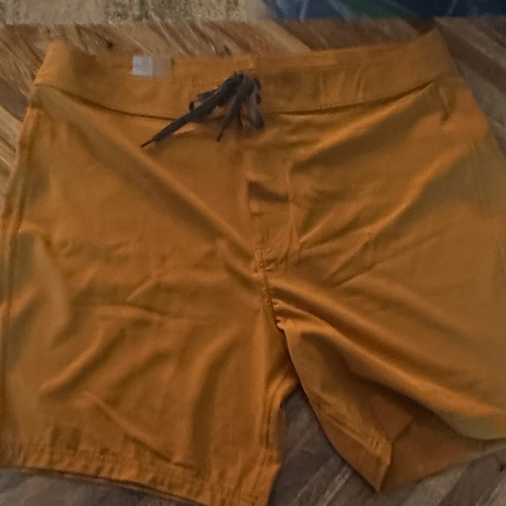 Prana Men's Orange Athletic Shorts